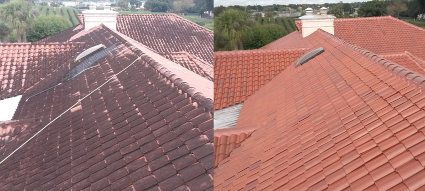 How To Clean Dirty Roof Tiles